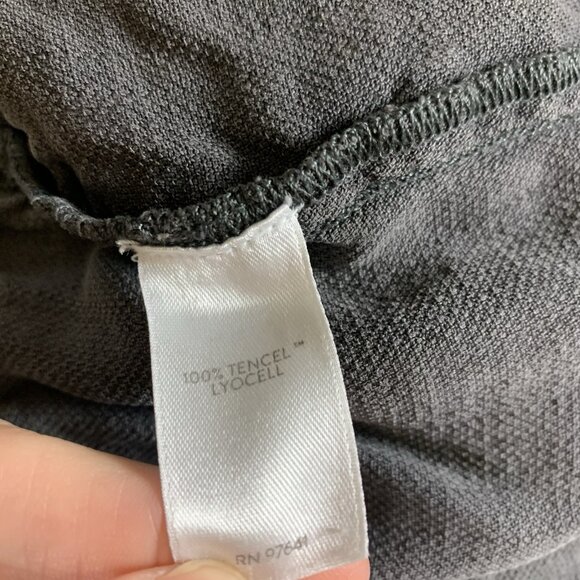 J. Jill Pure Jill Black Tencel Cropped Joggers XL Soft Pull On Relaxed Fit - Picture 4 of 4